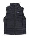 Men's Down Sweater Vest Black - PATAGONIA - BALAAN 2