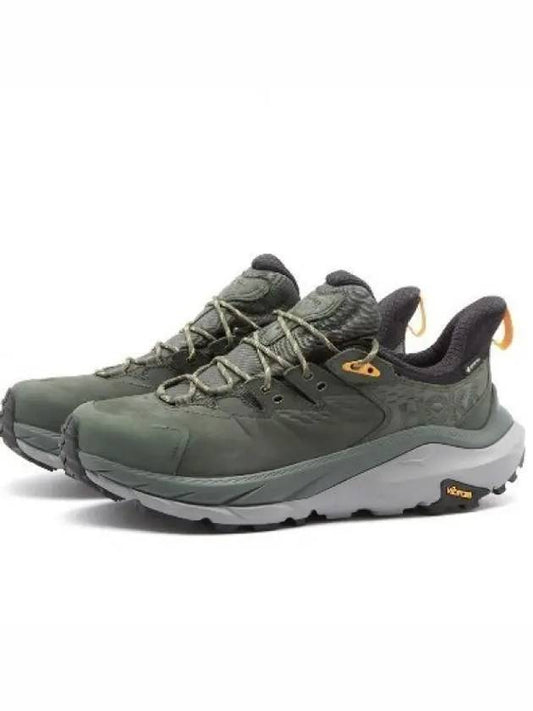 Kaha 2 Low Low Top Sneakers Olive - HOKA ONE ONE - BALAAN 2