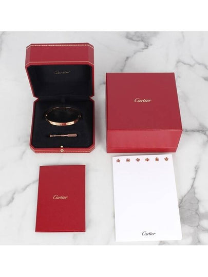 Love Bracelet Rose Gold No 19 - CARTIER - BALAAN 2