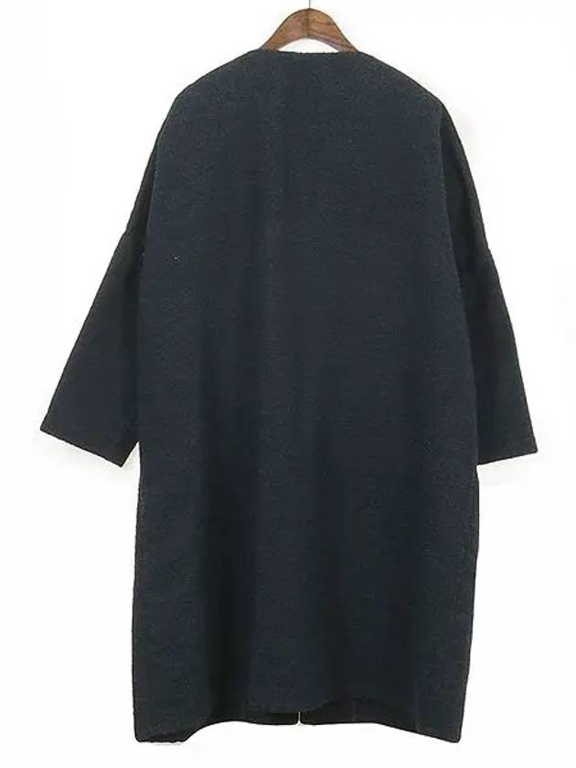 Smith Market Used Luxury Navy Coat Women s Clothing - MARNI - BALAAN 3