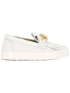 Women's Croc Chain Slip-On White - GIUSEPPE ZANOTTI - BALAAN 1