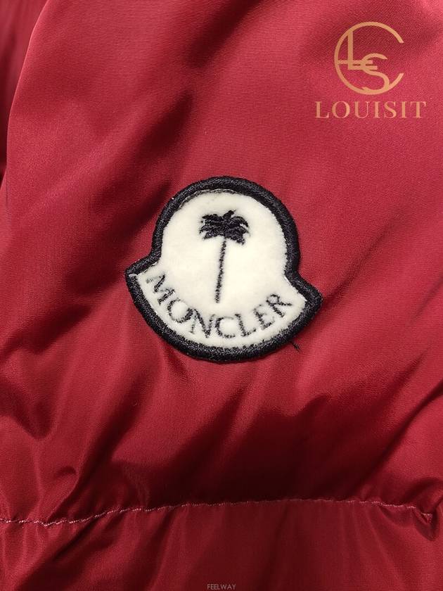 Used luxury goods Lewis It 2 Montclair Palm Angels Panamint Red Short Padded Jumper - MONCLER - BALAAN 4