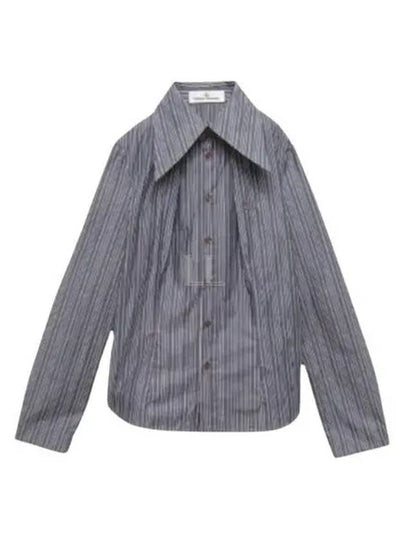 Violin Striped Shirt Navy - VIVIENNE WESTWOOD - BALAAN 2