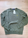 Khaki crewneck sweatshirt - POLO RALPH LAUREN - BALAAN 5