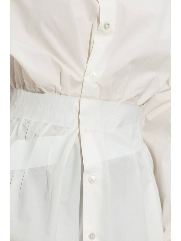 MM6 Maison Margiela Shirt, Women's, White - MAISON MARGIELA - BALAAN 5