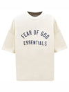 125BT244192F 059 Essential Logo Printing Jersey Crew Neck Round Short Sleeve T Shirt Shell Men s TEO - FEAR OF GOD - BALAAN 1