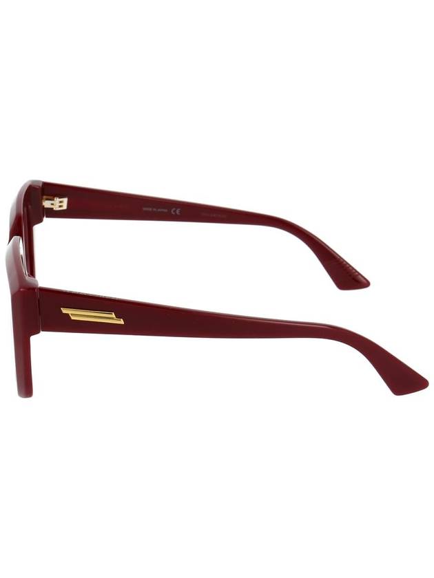 Eyewear Square Eyeglasses Burgundy - BOTTEGA VENETA - BALAAN 4