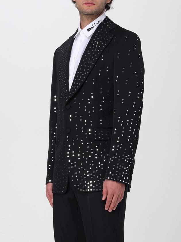 Blazer Moschino Couture in lana con strass - MOSCHINO - BALAAN 4