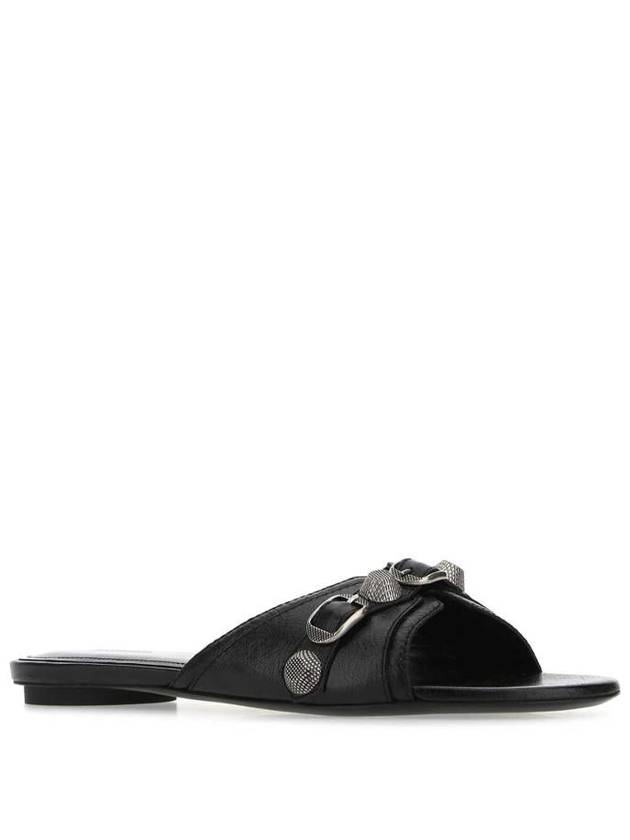 Cagole Flat Slipper Black - BALENCIAGA - BALAAN 3