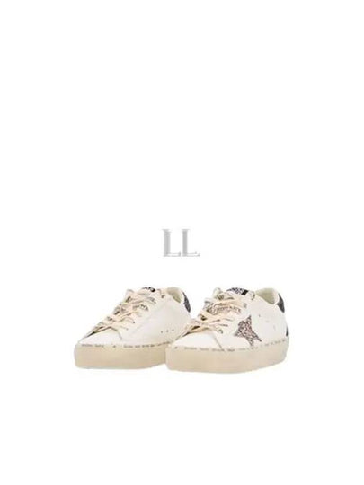 Hi Star Glitter Tab Low Top Sneakers White - GOLDEN GOOSE - BALAAN 2