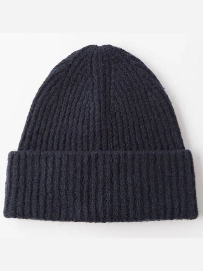 Wool Blend Knit Beanie Navy - ACNE STUDIOS - BALAAN 2