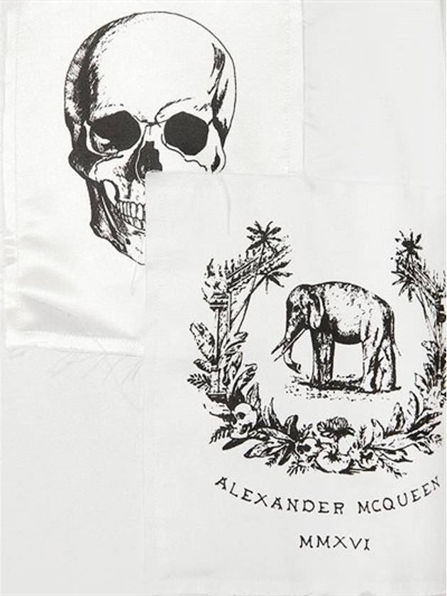 PRINTED PATCH COTTON JERSEY TSHIRT - ALEXANDER MCQUEEN - BALAAN 4