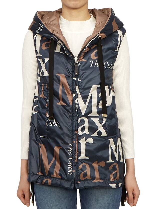 19291104650 LOGOS 008 Women s Double sided Padded Vest - MAX MARA - BALAAN 7