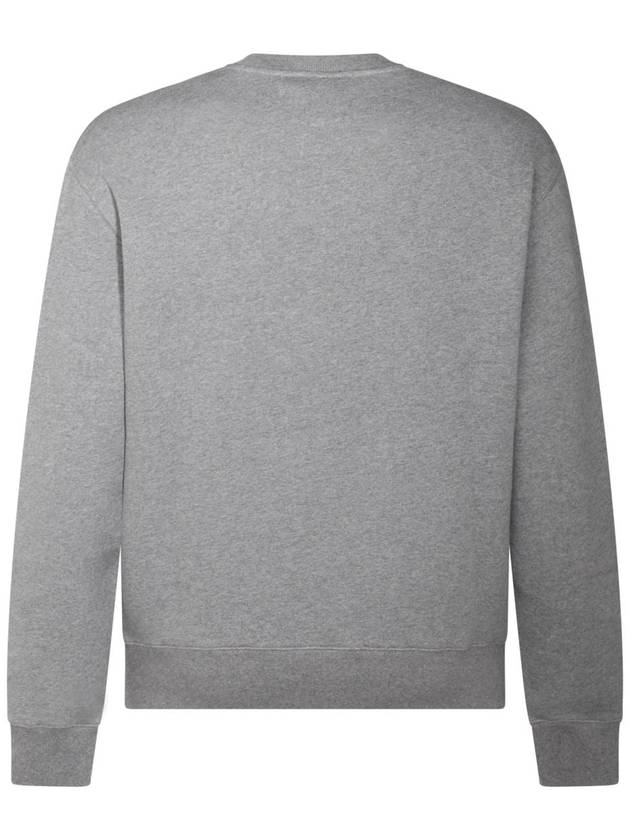 Bold Fox Head Cotton Sweatshirt Grey - MAISON KITSUNE - BALAAN 3