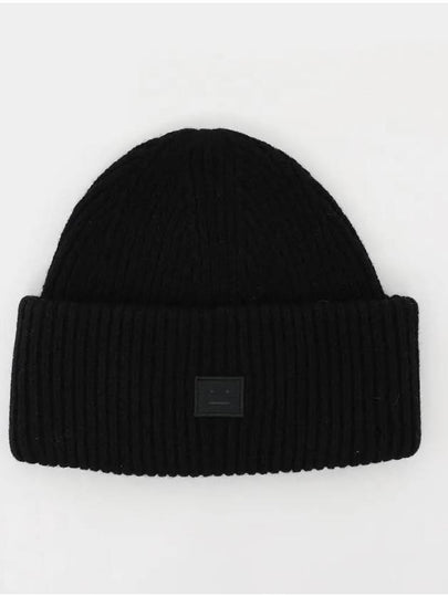 Small Face Logo Beanie Black - ACNE STUDIOS - BALAAN 2