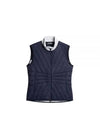 Women's Holma Quilt Hybrid Vest Navy - J.LINDEBERG - BALAAN 2