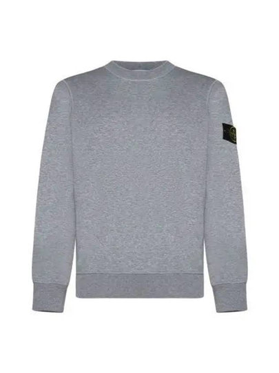 Wappen Patch Garment Dyed Sweatshirt Grey - STONE ISLAND - BALAAN 2