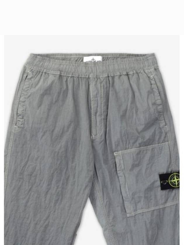 Compass Straight Pants Grey - STONE ISLAND - BALAAN 4