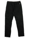 Logo Patch Tapered Straight Pants Black - CP COMPANY - BALAAN 5