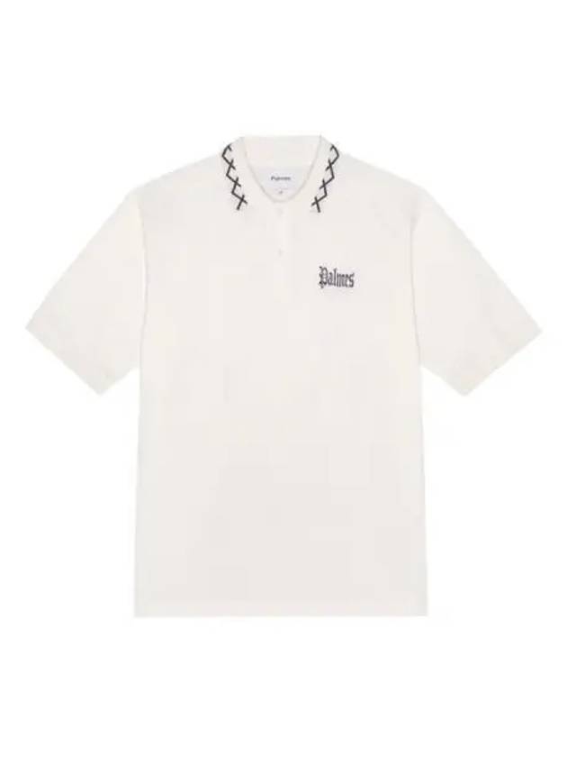 spencer polo t shirt white - PALMES - BALAAN 1