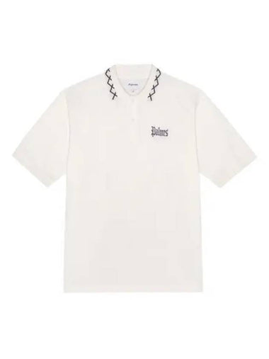 spencer polo t shirt white - PALMES - BALAAN 1