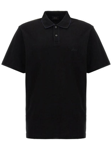 Brioni Logo Embroidery Polo Shirt - BRIONI - BALAAN 1