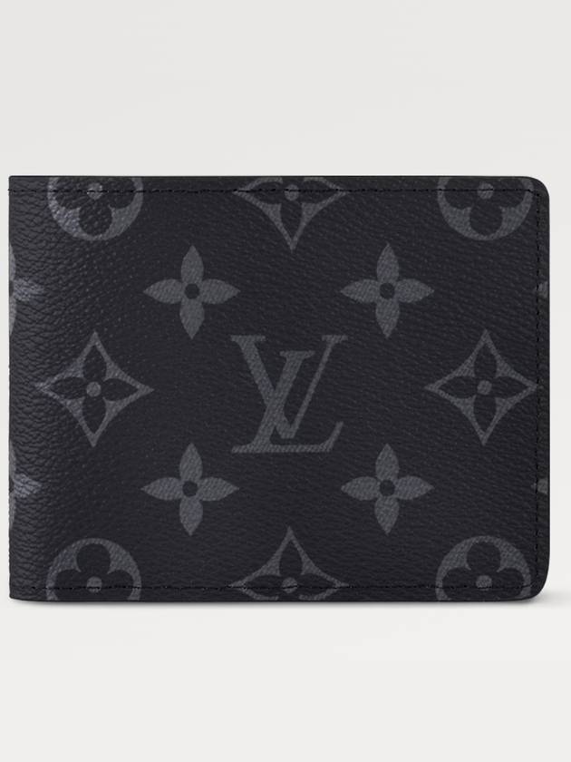 Slender Monogram Eclipse Half Wallet Black - LOUIS VUITTON - BALAAN 8