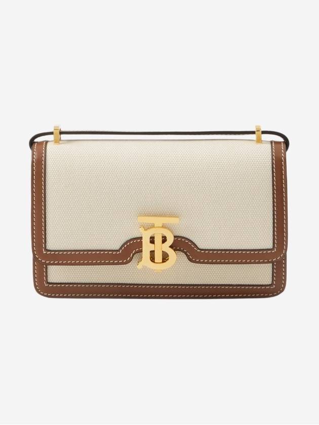 Mini TB Crossbody Bag Natural Malt Brown - BURBERRY - BALAAN 2