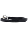 Men's 2cm Leather Belt Black - OUR LEGACY - BALAAN 3
