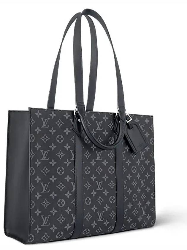 Sac Plat 24H Tote Bag Black - LOUIS VUITTON - BALAAN 3