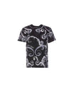 COUTURE Cotton Short Sleeve T Shirt 77GAH6S0 JS388KJ2 - VERSACE - BALAAN 1