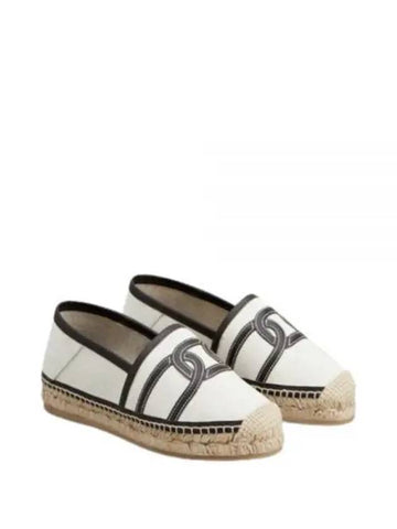 TOD S XXW08L0IE00O6N HU61 Canvas espadrilles - TOD'S - BALAAN 1