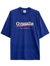 Gvasalia Overfit Short Sleeve T-Shirt Blue - VETEMENTS - BALAAN 2