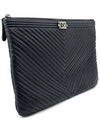 Calfskin Boy Clutch New Medium - CHANEL - BALAAN 3