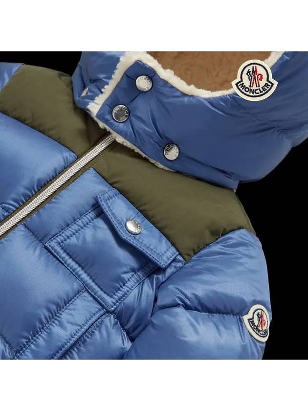 baby boy padded jacket blue EDUARD 1A00032 5967G 722 - MONCLER - BALAAN 5