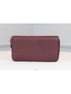 Used luxury daol Zipper long wallet red condition A - BOTTEGA VENETA - BALAAN 1