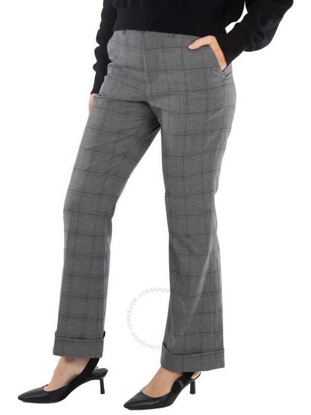 Kolor Ladies Gray Glen Plaid Tailored Trousers, Brand Size 2 (Medium) - KOLOR - BALAAN 3