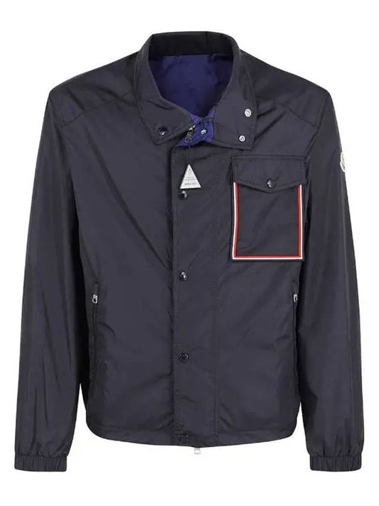 Rapeneau Reversible Rain Jacket Navy Blue - MONCLER - BALAAN 2