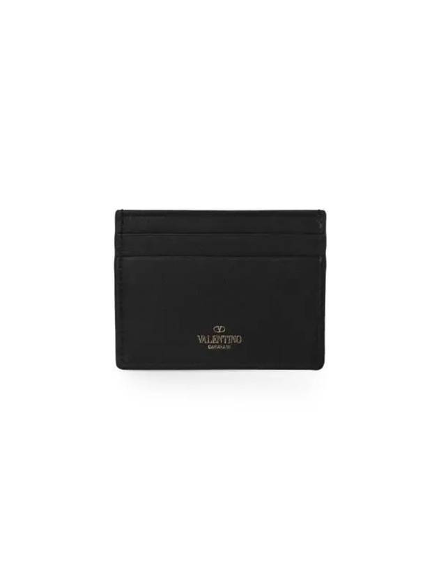 Valentino 5W2P0486 BOL 0NO P0486 Rockstud Card Wallet - RED VALENTINO - BALAAN 4