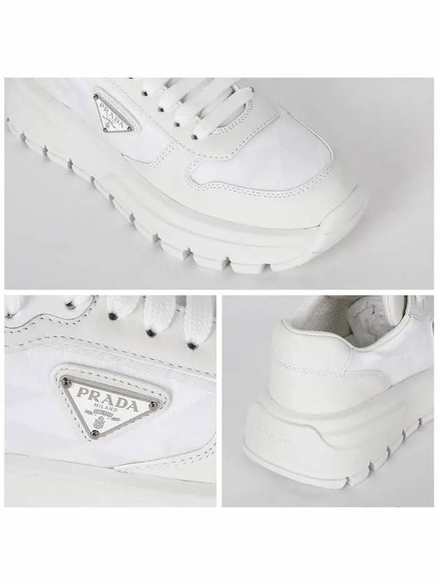 Prax 01 Low Top Sneakers White - PRADA - BALAAN 6