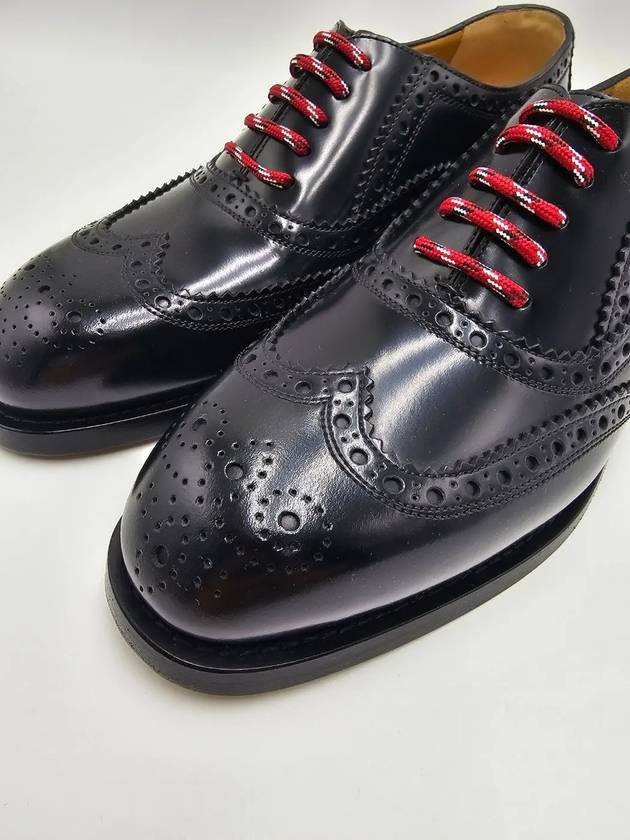 Gucci Lace-Up Leather Oxford Black - GUCCI - BALAAN 7