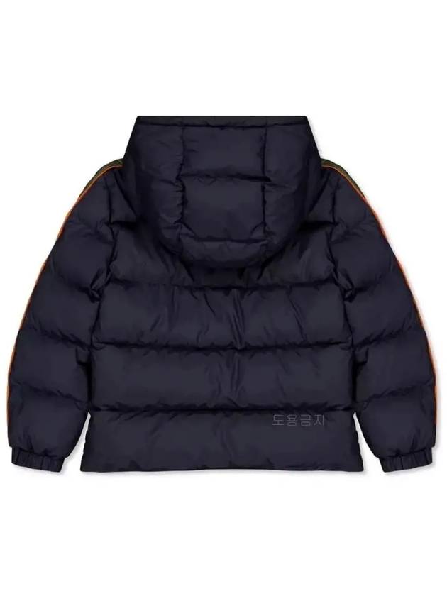 Padded jumper Benton hooded jacket navy 8A 10A - MONCLER - BALAAN 2