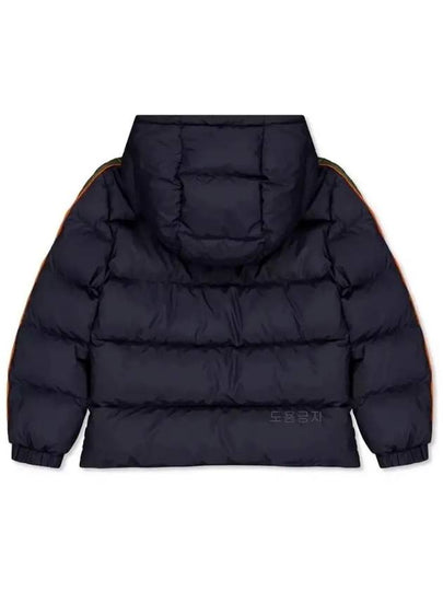 Padded jumper Benton hooded jacket navy 8A 10A - MONCLER - BALAAN 2