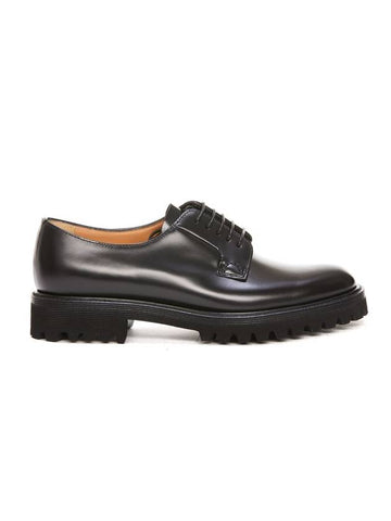 Shannon chunky sole lace-up loafers black - CHURCH'S - BALAAN 1