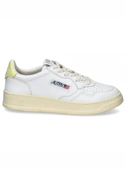 Men's Medalist Leather Low Top Sneakers White - AUTRY - BALAAN 2