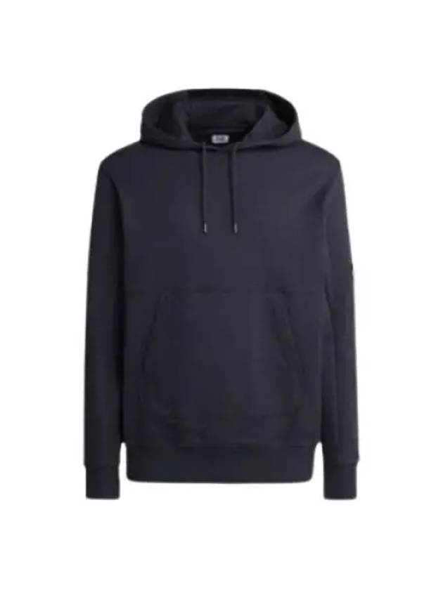 Diagonal Raised Fleece Hoodie Navy - CP COMPANY - BALAAN 2