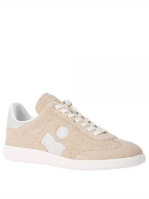 Bryce Suede Low Top Sneakers Beige - ISABEL MARANT - BALAAN 2