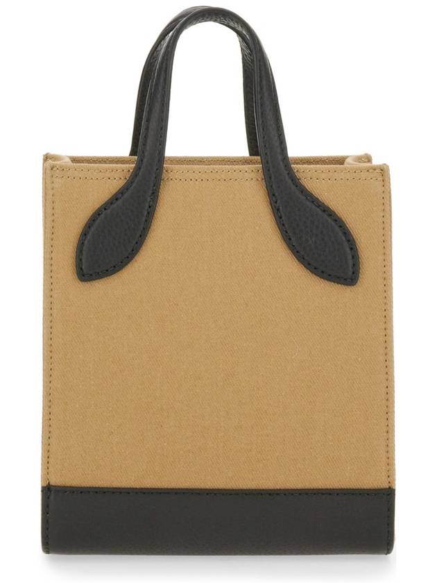 Logo Print Tote Bag Beige - BALLY - BALAAN 4