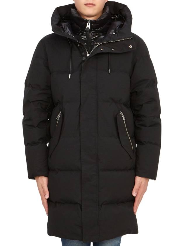 ANTOINE BLACK Men s Hooded Padded Jacket - MACKAGE - BALAAN 4