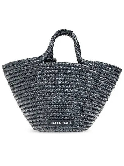 Ibiza Small Tote Bag Navy - BALENCIAGA - BALAAN 2